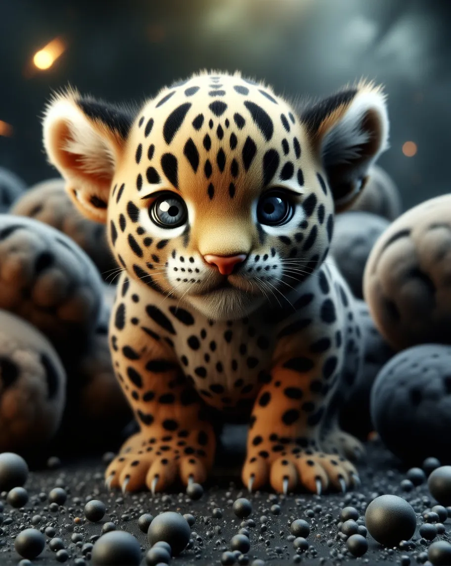 Baby jaguar. 🐆