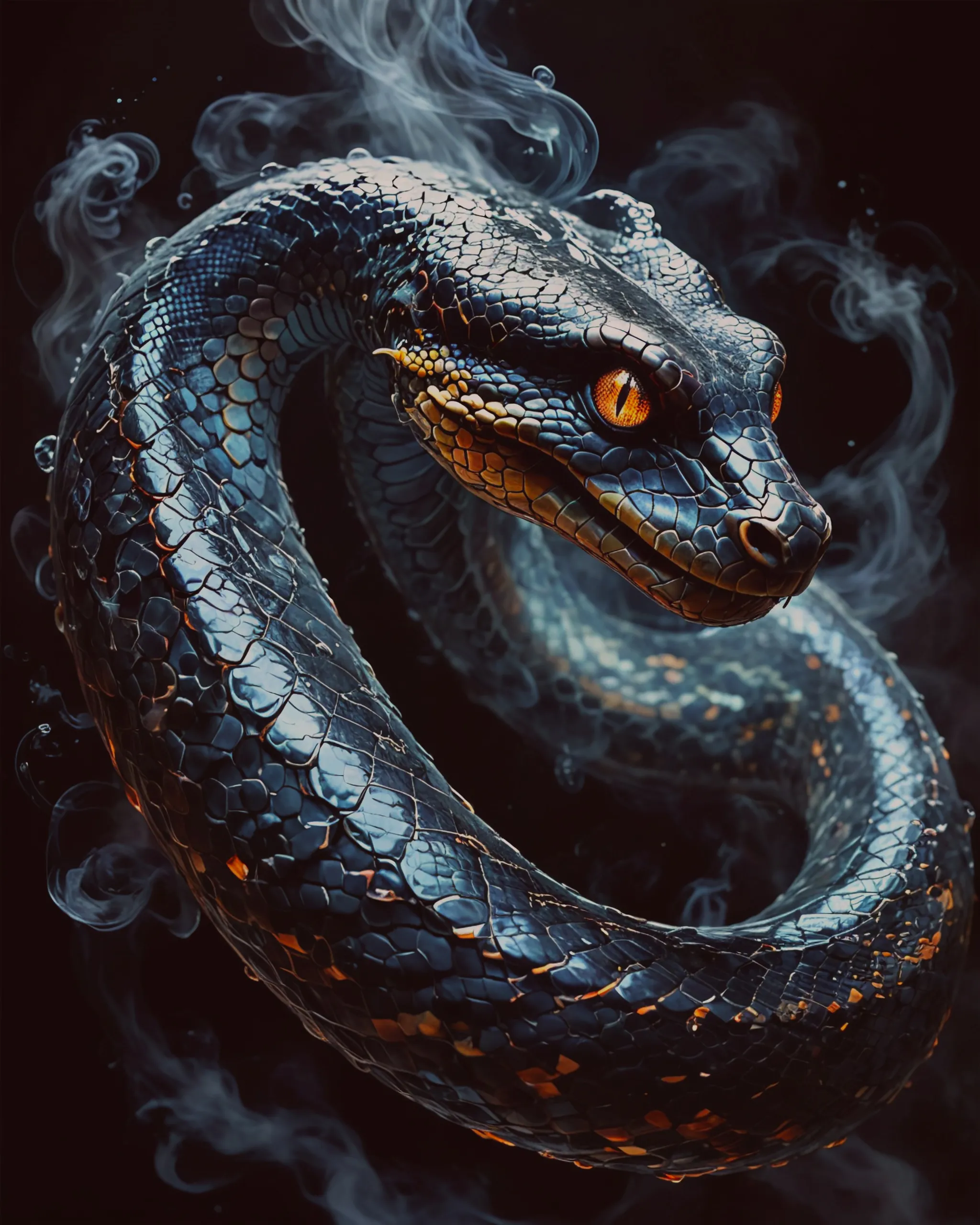 fully transparent python Marc fur - Free AI Photo Generator - starryai