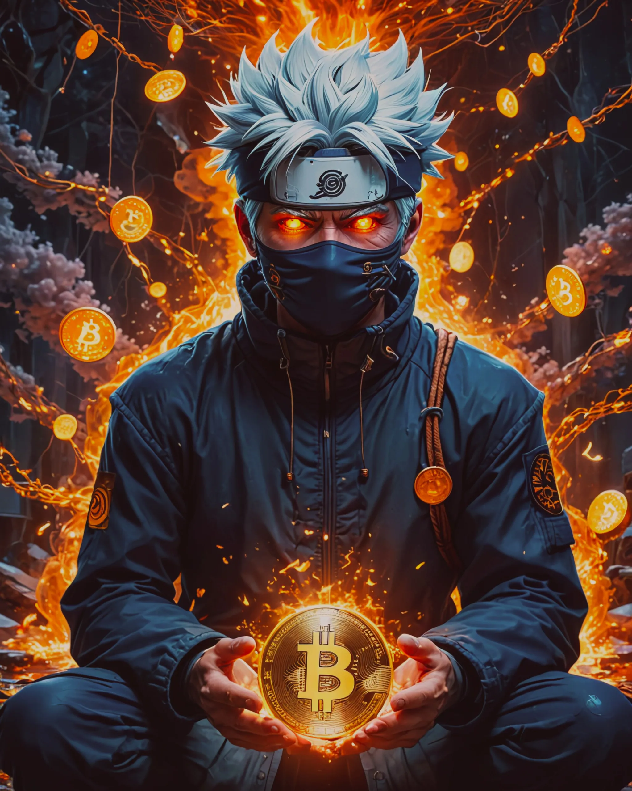 A healer named Kakashi Hatake, who can manipulate the energy fields of Bitcoin, restoring balance and harmony to mind, body, and soul. 