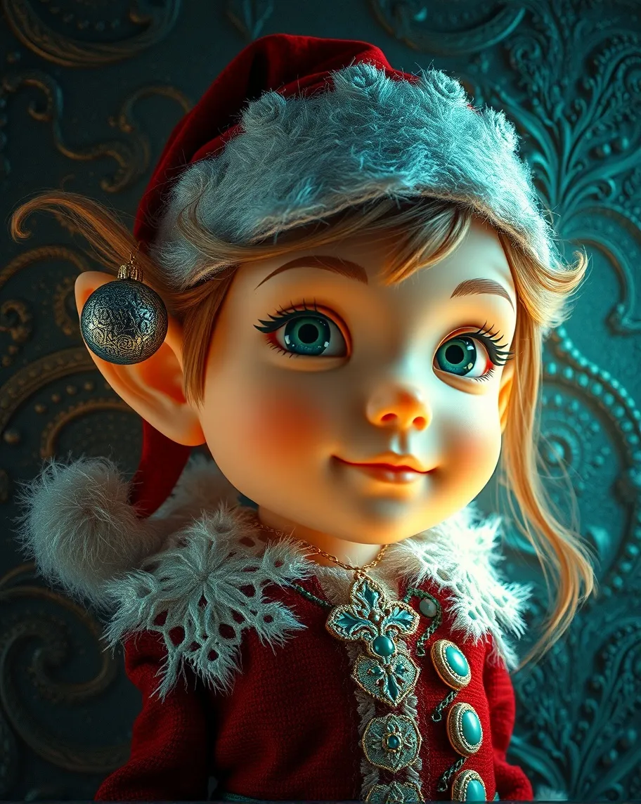 Cute Christmas Elf 