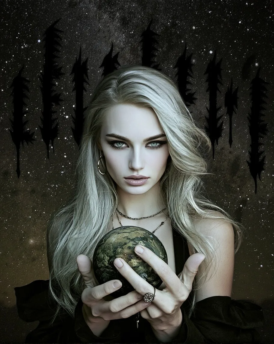 A beautiful woman her late regal - Free AI Photo Generator - starryai
