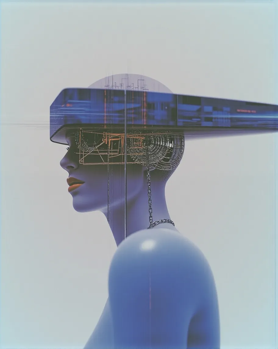 Psychic Model contemplative psychic thriller on - Free AI Photo Generator - starryai