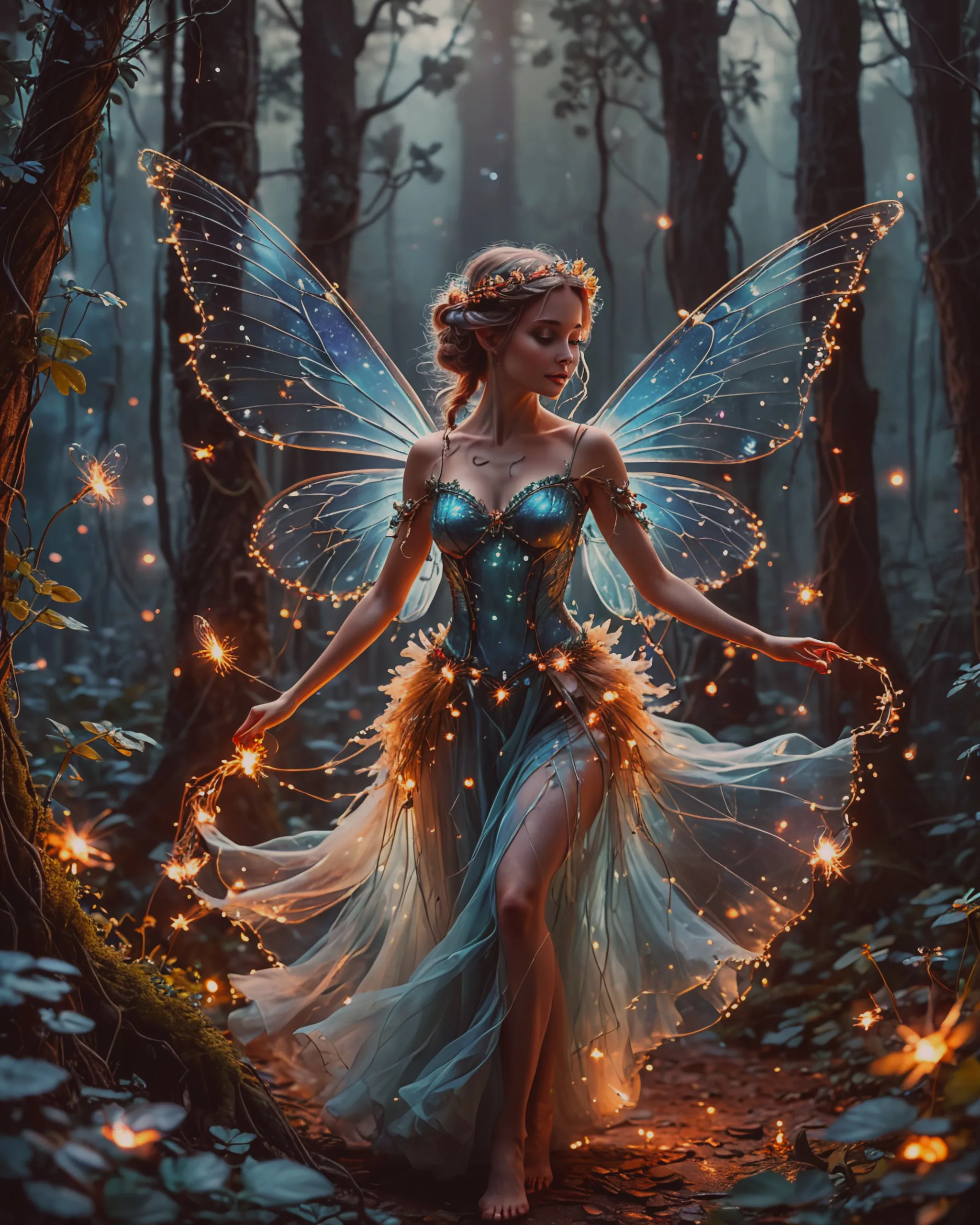 A fairy - Free AI Photo Generator - starryai