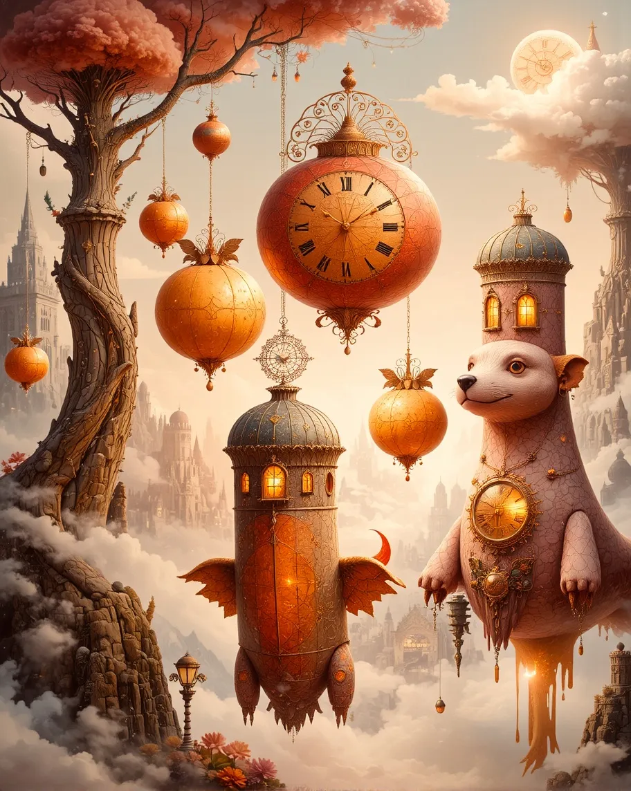 A surreal fantasy dreamscape from - Free AI Photo Generator - starryai