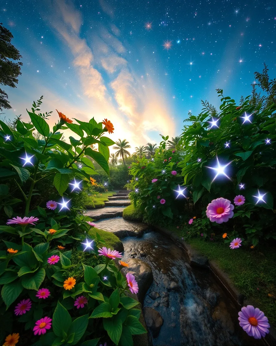 Stars on Earth - Free AI Photo Generator - starryai