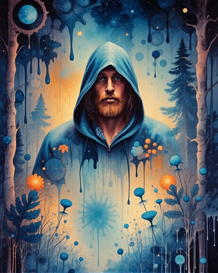 “A mysterious masterpiece a a - Free AI Photo Generator - starryai