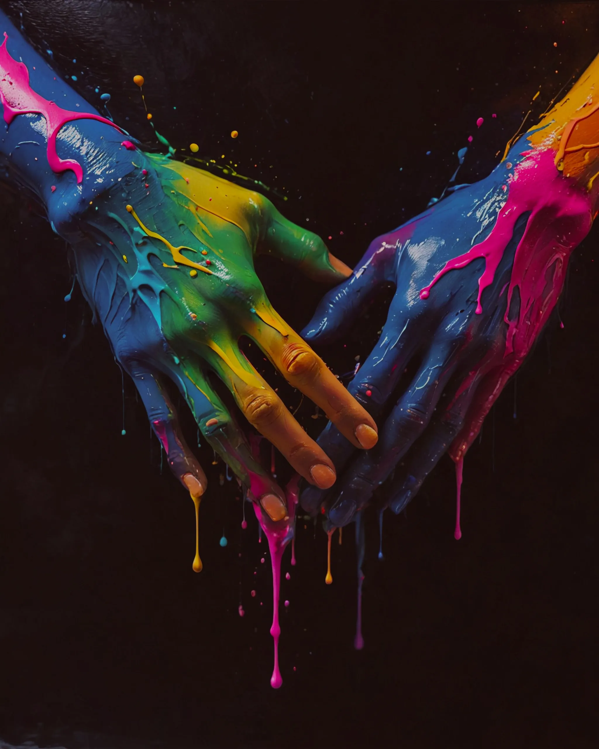 A mesmerizing abstract artwork - Free AI Photo Generator - starryai