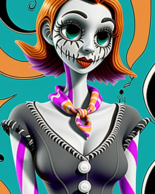 create stylized portrait ink - Free AI Photo Generator - starryai