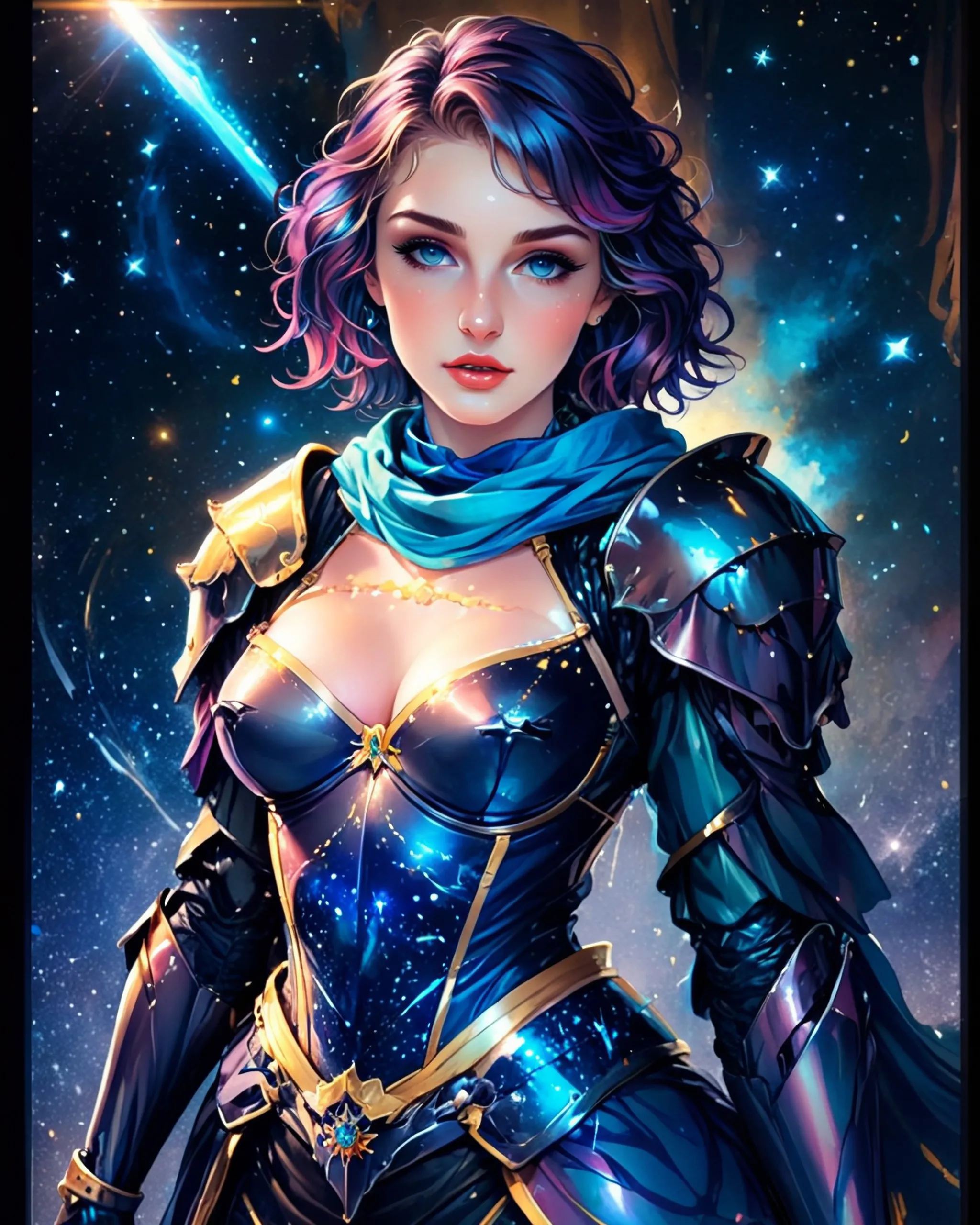 Female knight's armor - Free AI Photo Generator - starryai