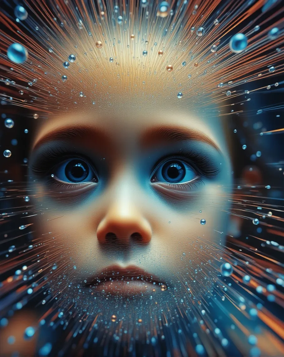Fantasy facade. A little girl - Free AI Photo Generator - starryai