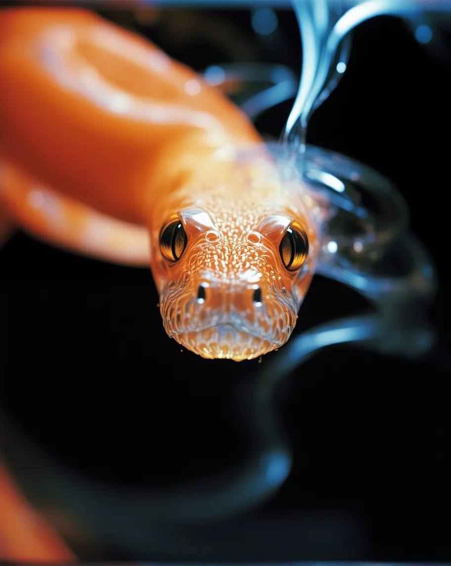 fully transparent python Marc fur - Free AI Photo Generator - starryai