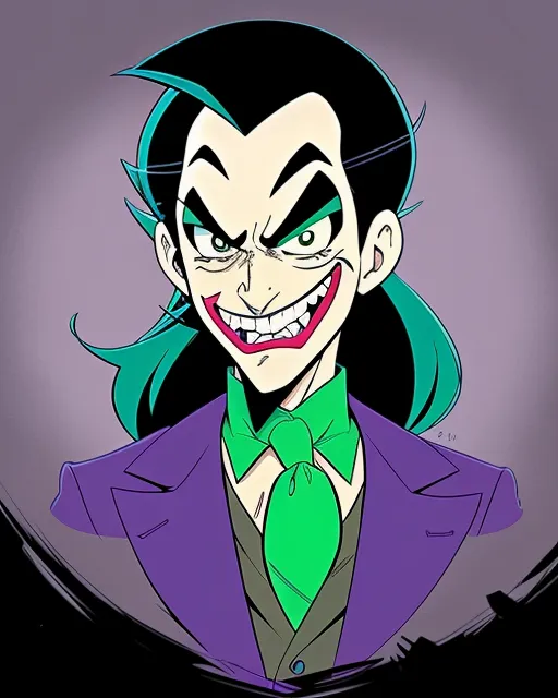 8 Jokers.... Cartoon comic.... My personalitys, anime character,  detailed,  vibrant,  anime face,  sharp focus,  character design,  wlop,  artgerm,  kuvshinov,  character design,  unreal engine, david mann, storybook illustration, josan gonzalez