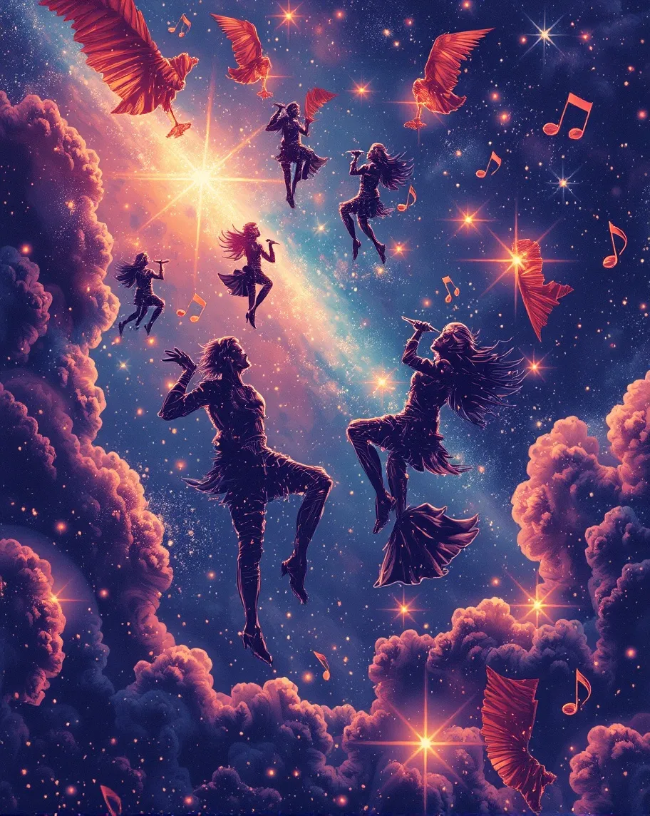 A surreal dreamlike illustration - Free AI Photo Generator - starryai