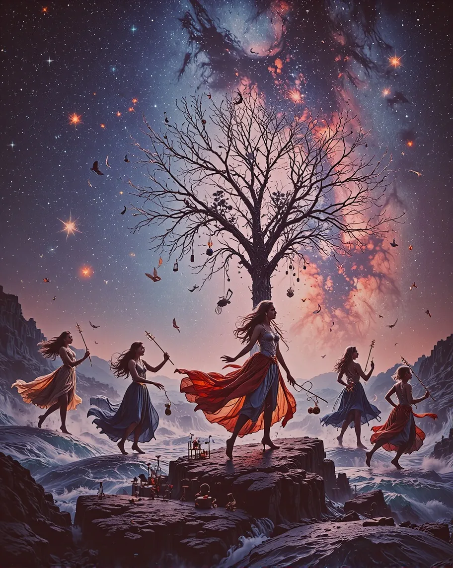 A surreal dreamlike illustration - Free AI Photo Generator - starryai