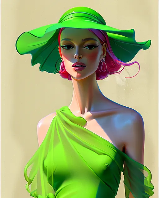 a beautiful elegant woman, a long - Free AI Photo Generator - starryai