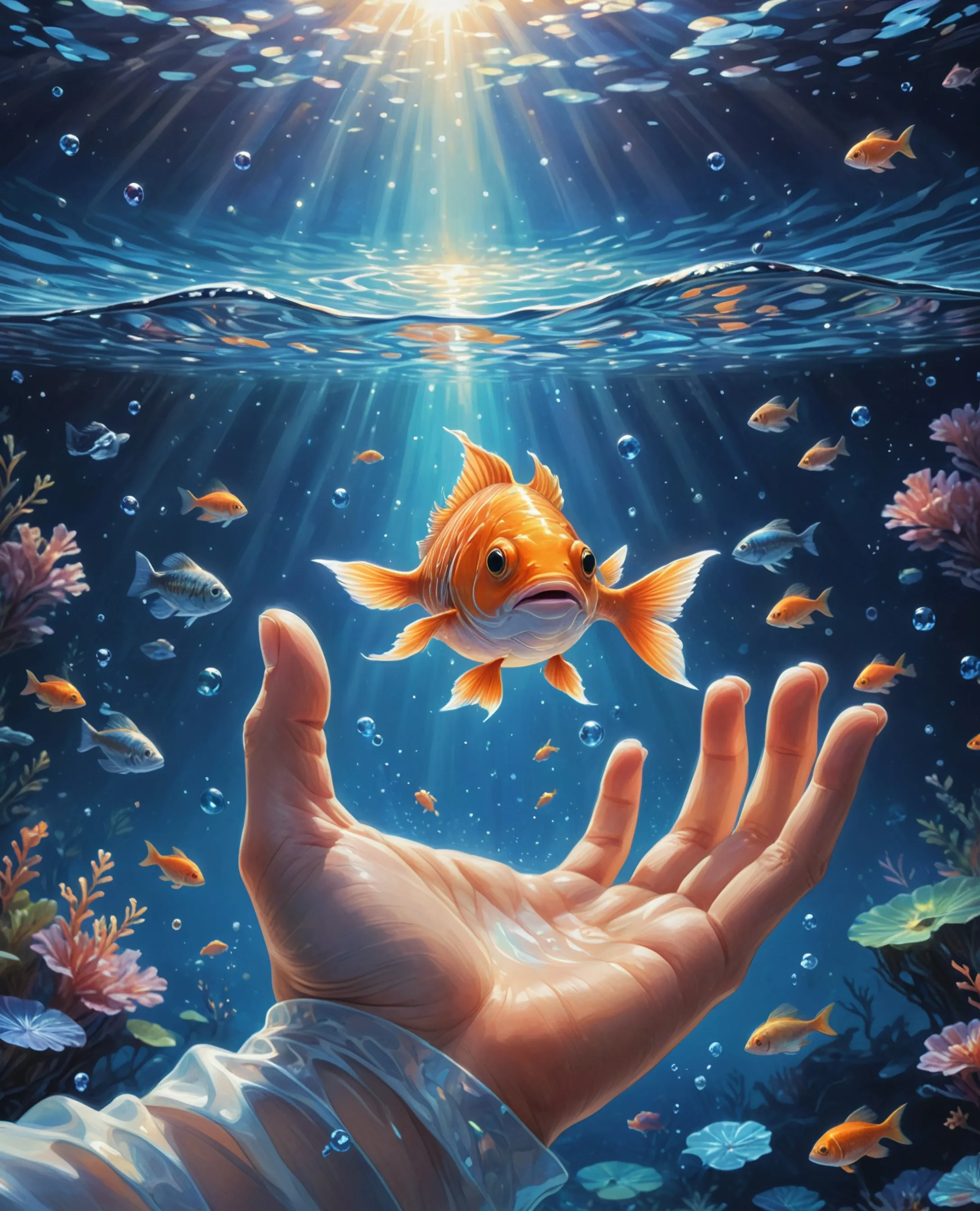 “Design a surreal digital artwork - Free AI Photo Generator - starryai