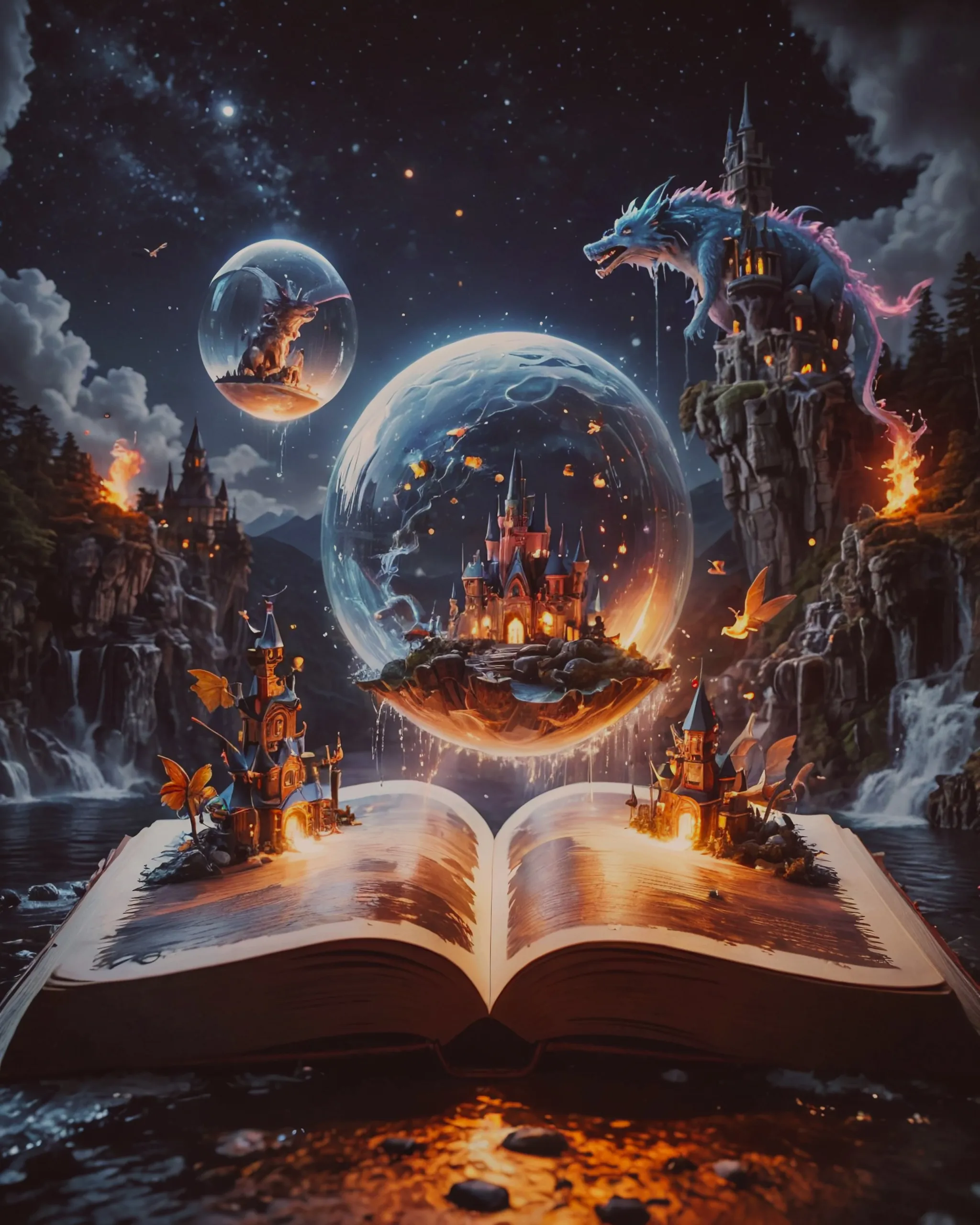 Fantasy World - Free AI Photo Generator - starryai