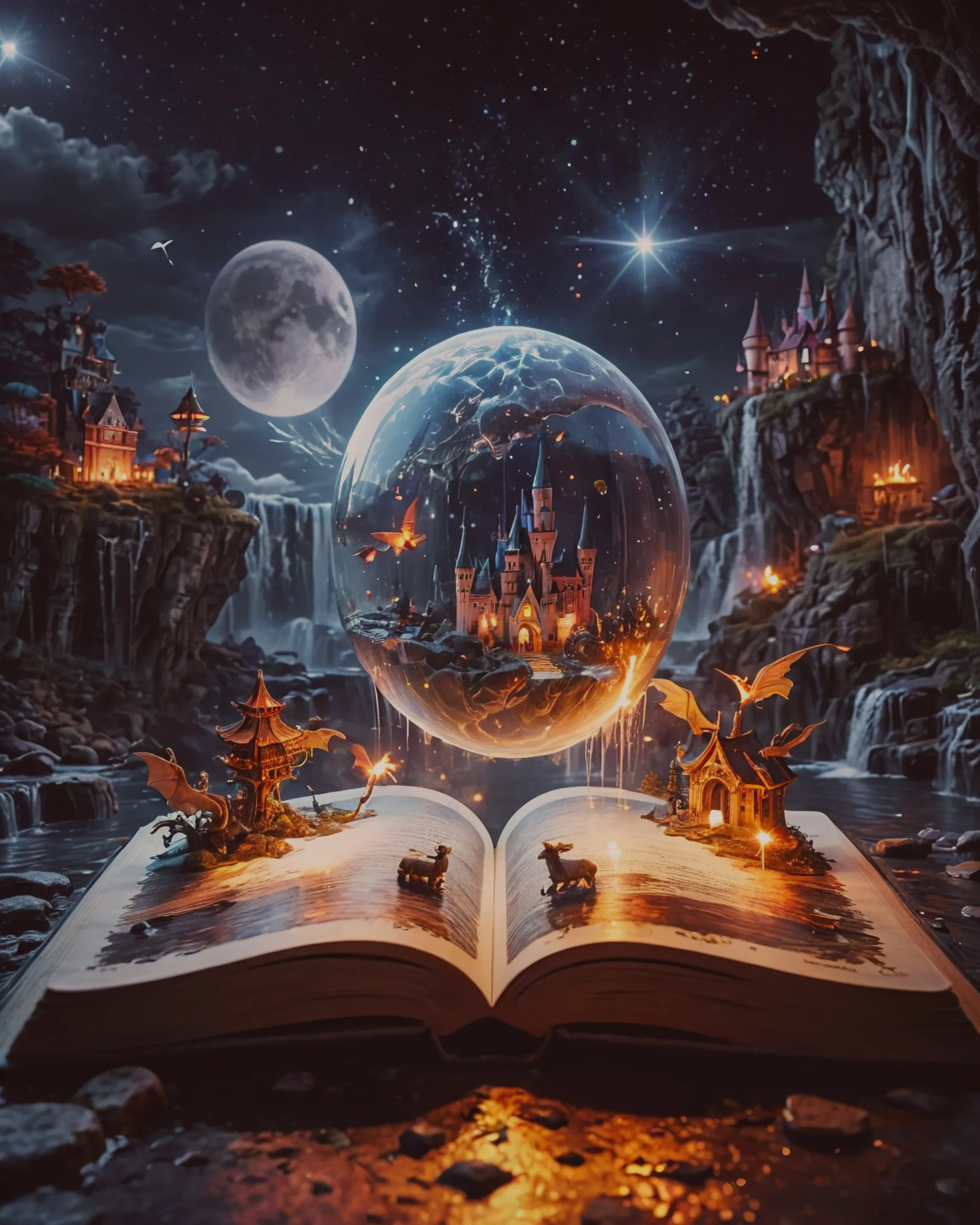 Fantasy World - Free AI Photo Generator - starryai