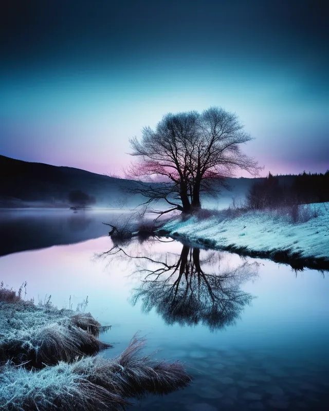 Serene Landscape - Free AI Photo Generator - starryai