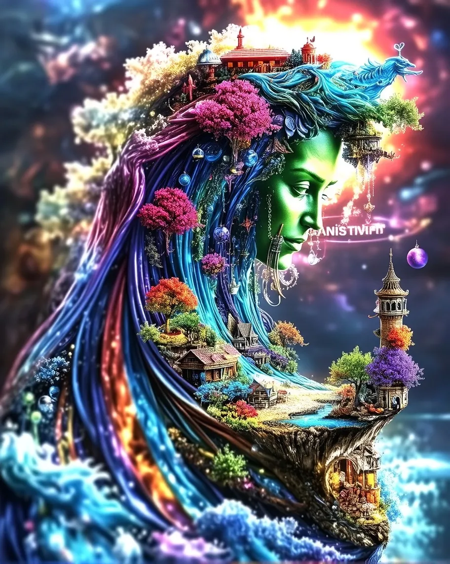 A man a big imagination - Free AI Photo Generator - starryai