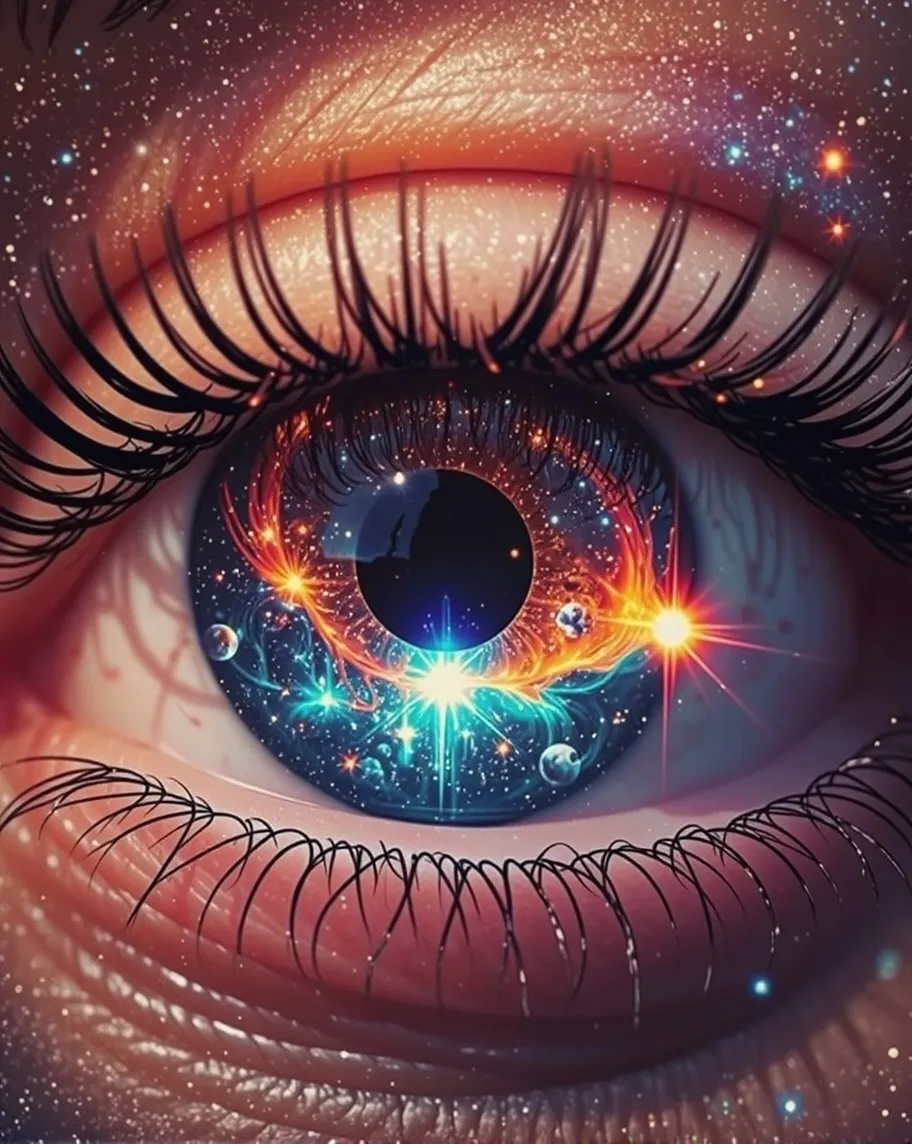 Cosmic Eye - Free AI Photo Generator - starryai