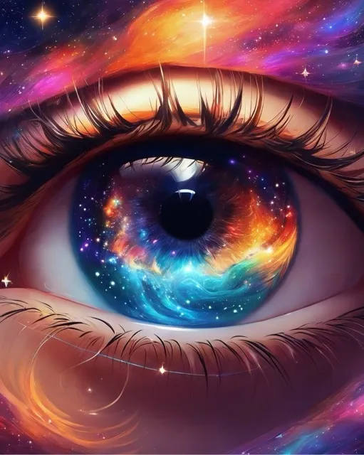 Cosmic Eye - Free AI Photo Generator - starryai