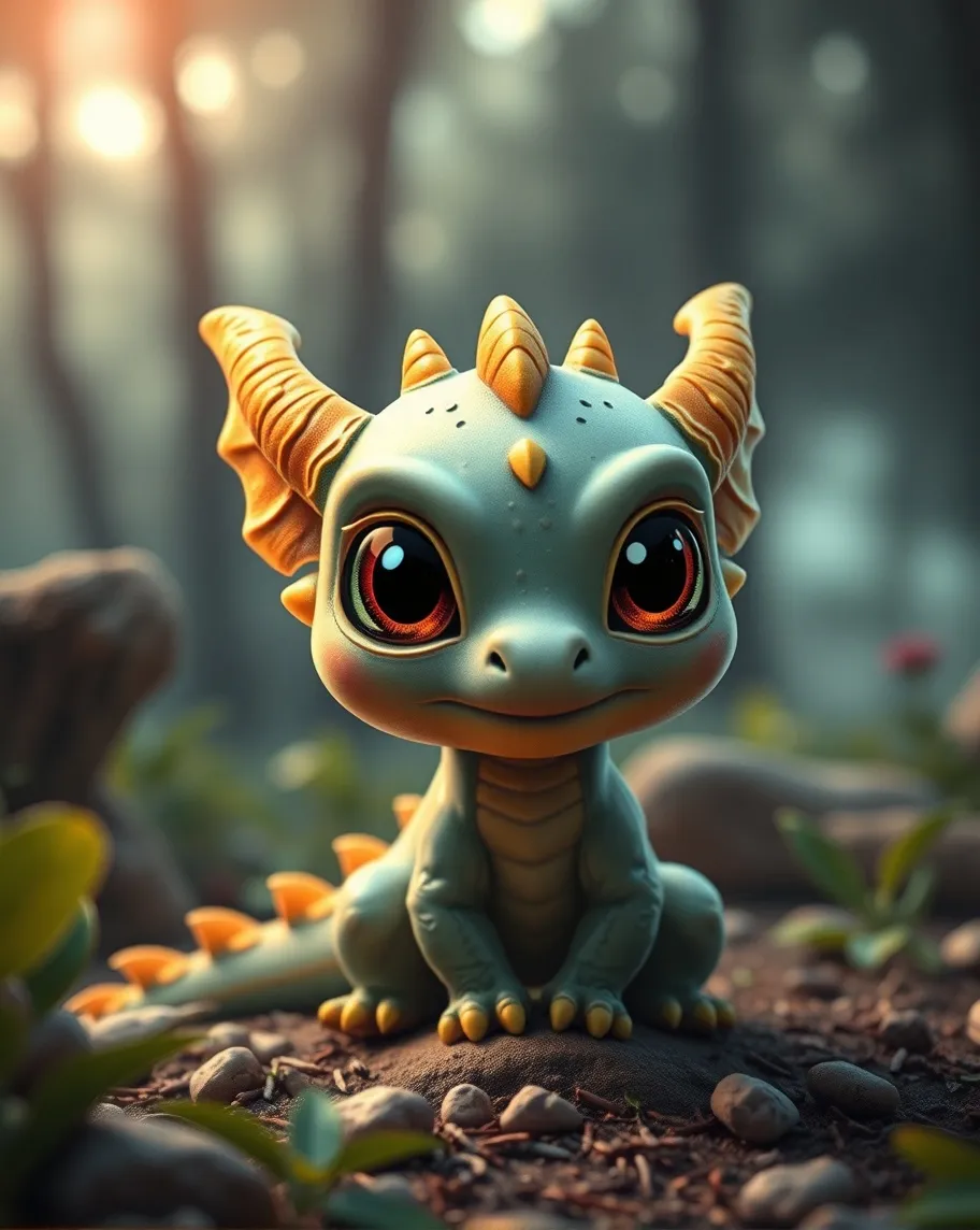 baby dragon - Free AI Photo Generator - starryai