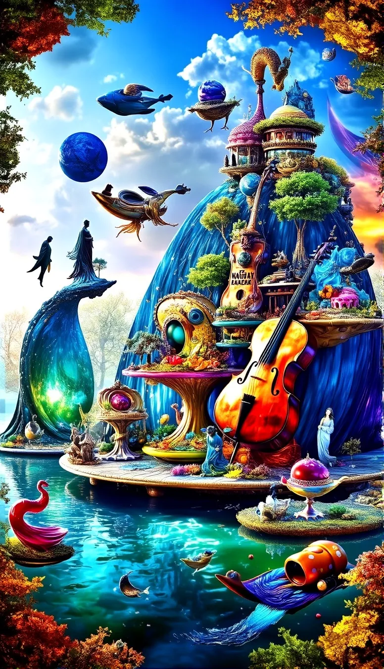 A surreal symphony - Free AI Photo Generator - starryai