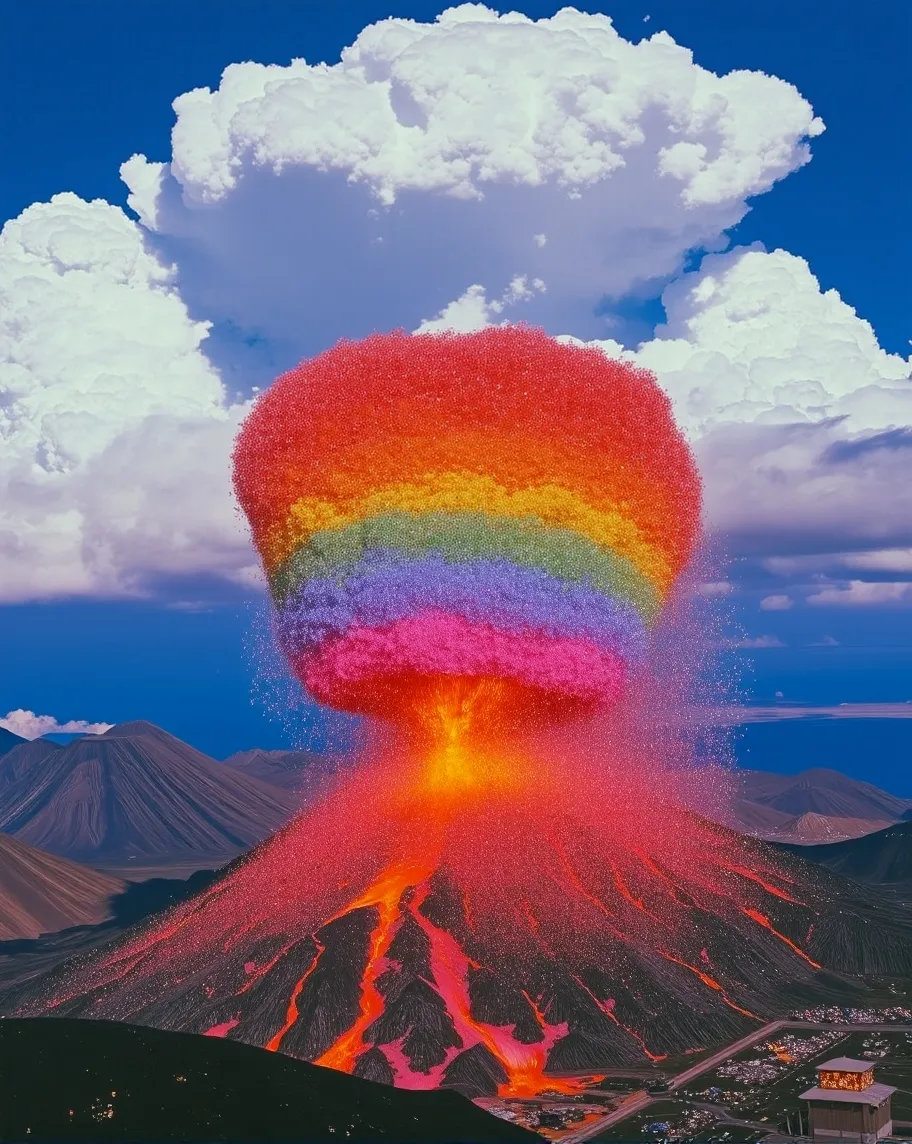 A great brilliant rainbow multi - Free AI Photo Generator - starryai