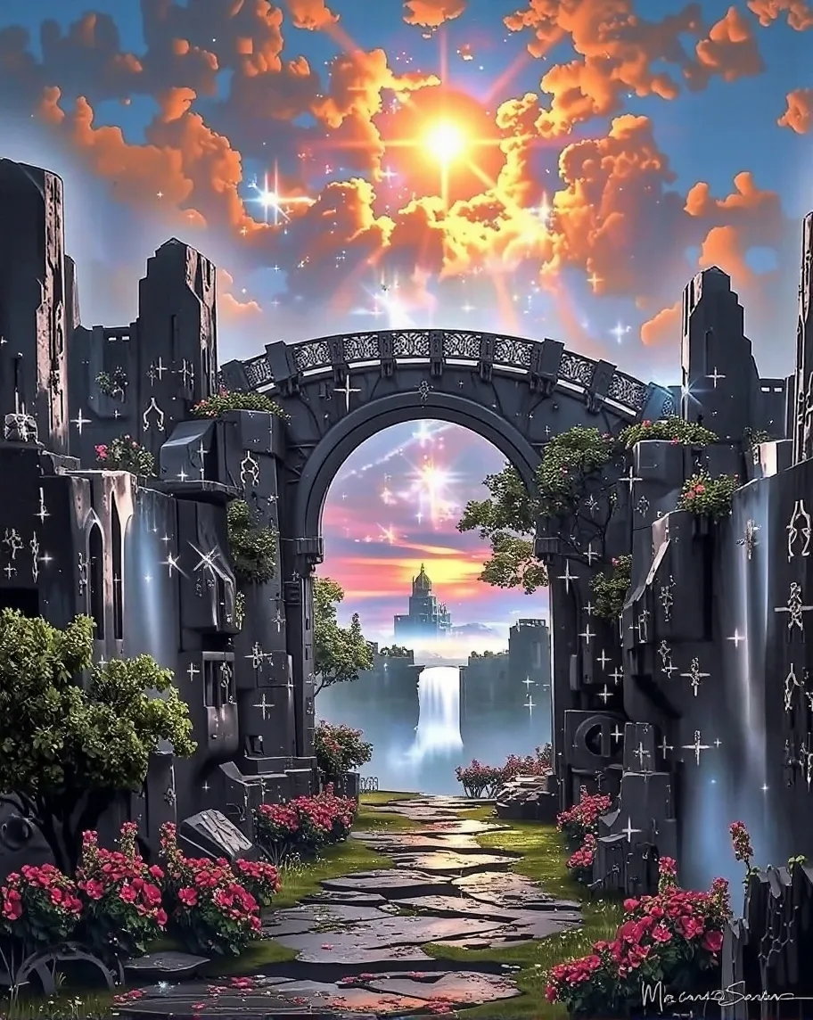 A painting a mystical enchanting - Free AI Photo Generator - starryai