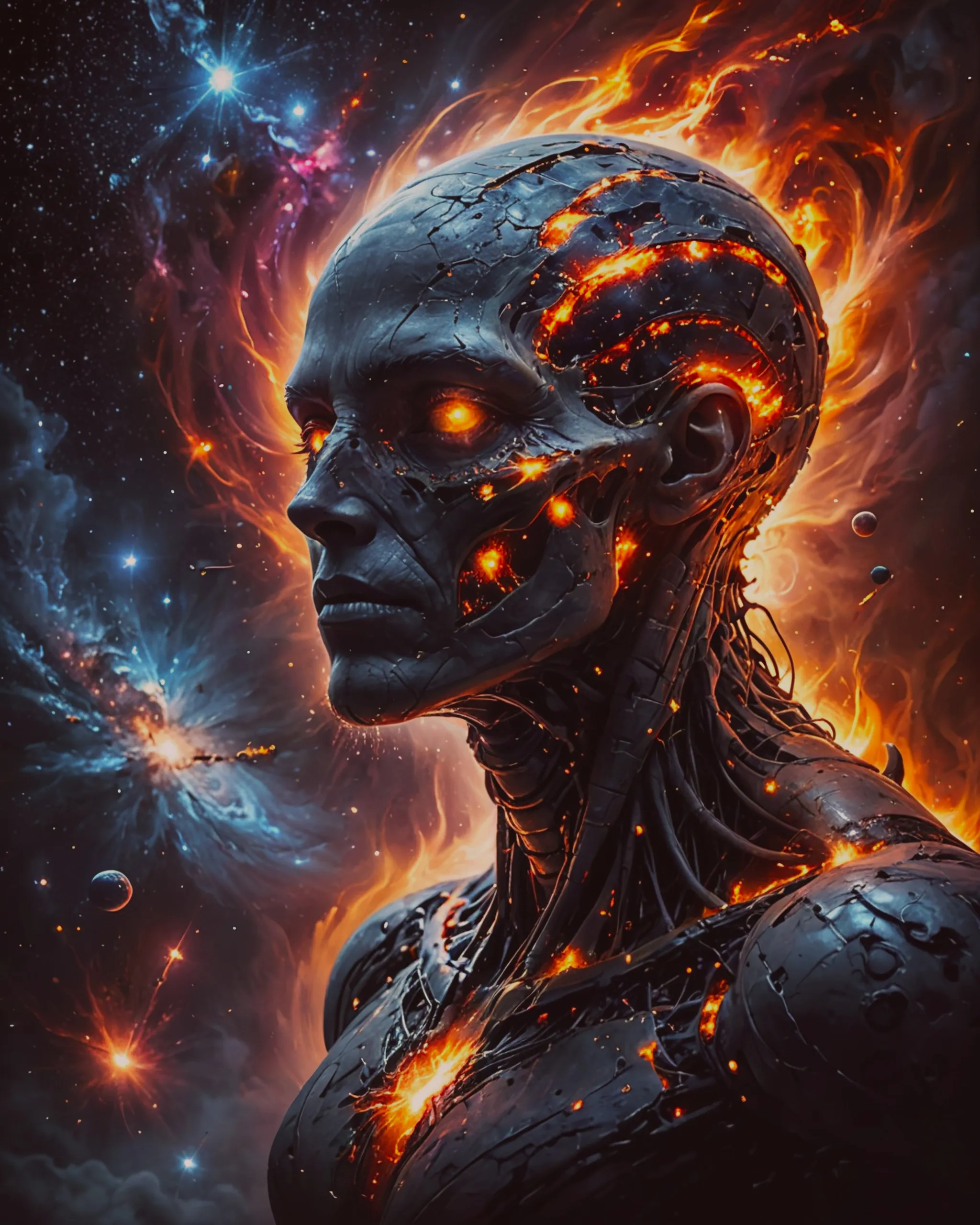 A colossal world eater cosmic a - Free AI Photo Generator - starryai