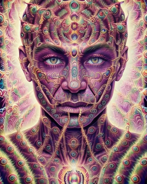 Alex grey style