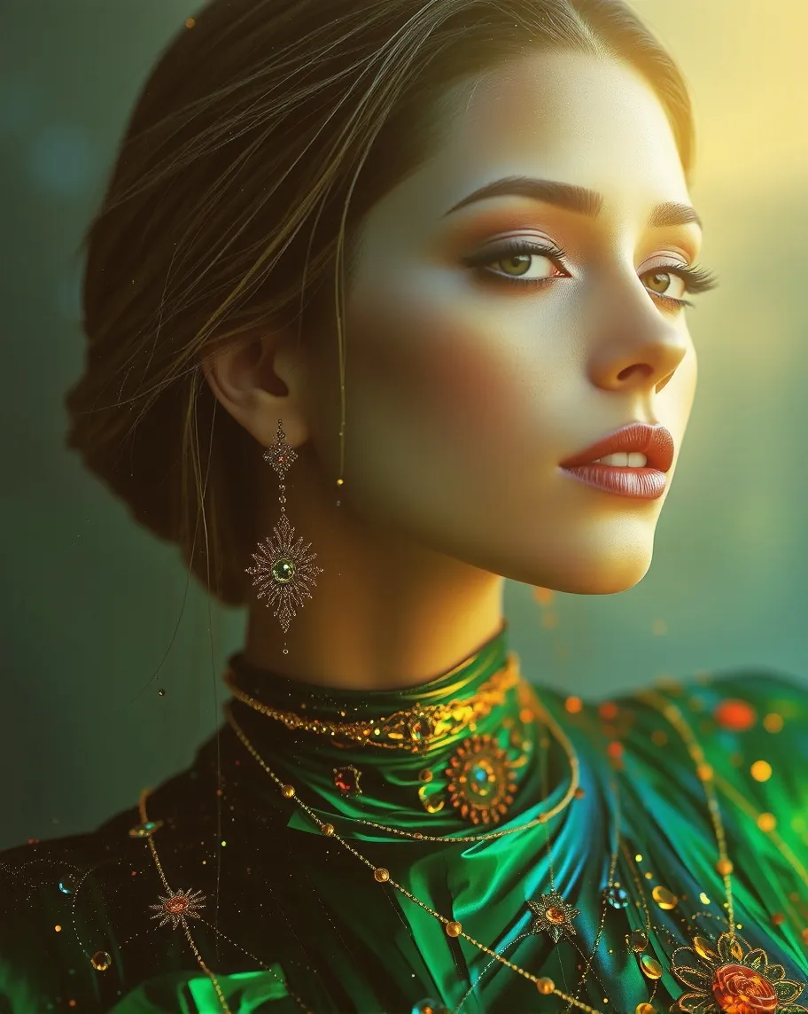 A digital painting a beautiful - Free AI Photo Generator - starryai