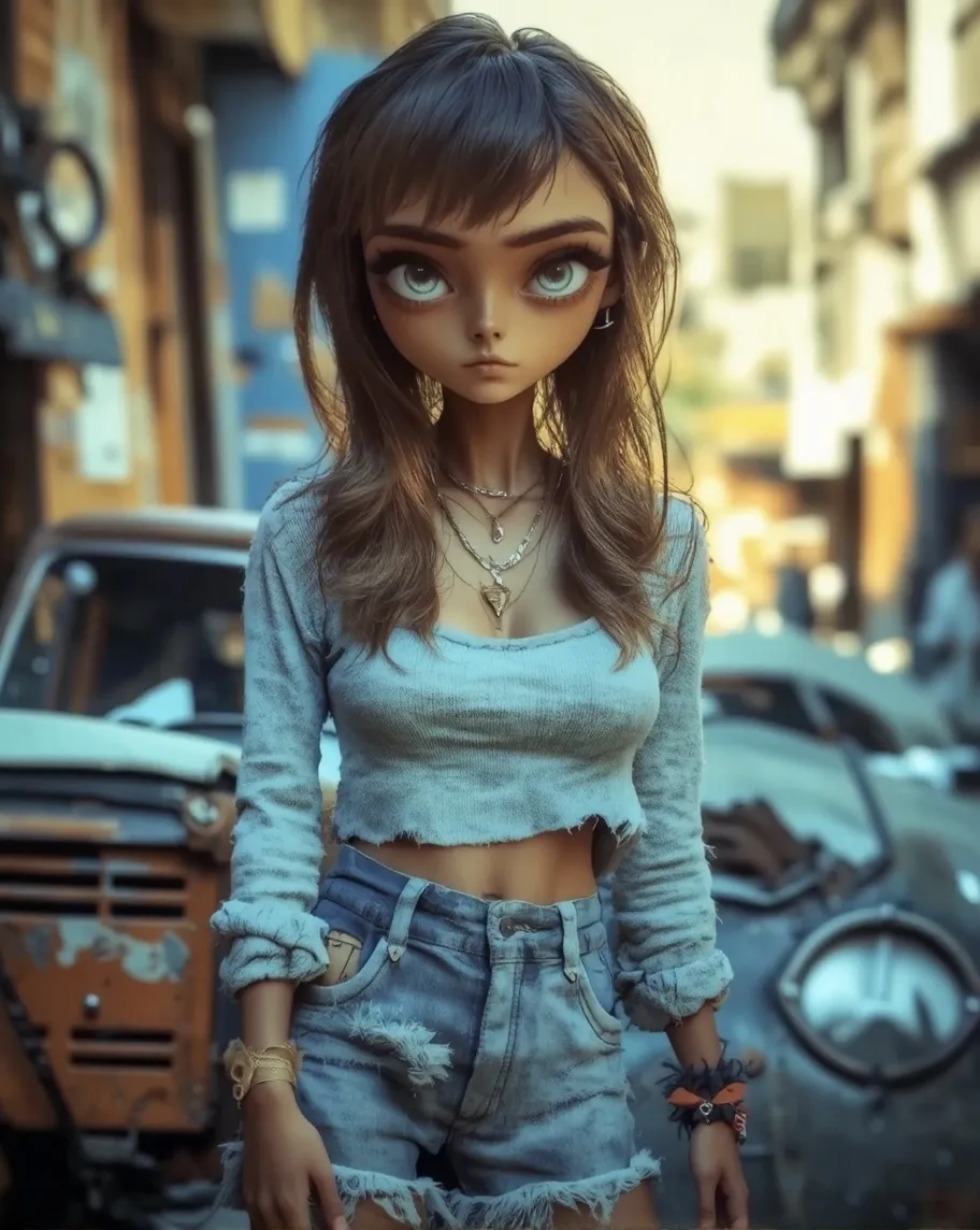 A captivating portrait a woman - Free AI Photo Generator - starryai