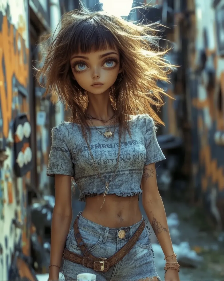 A captivating portrait a woman - Free AI Photo Generator - starryai