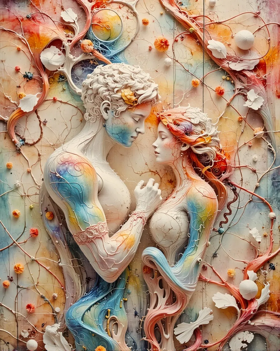 A scene filled love - Free AI Photo Generator - starryai