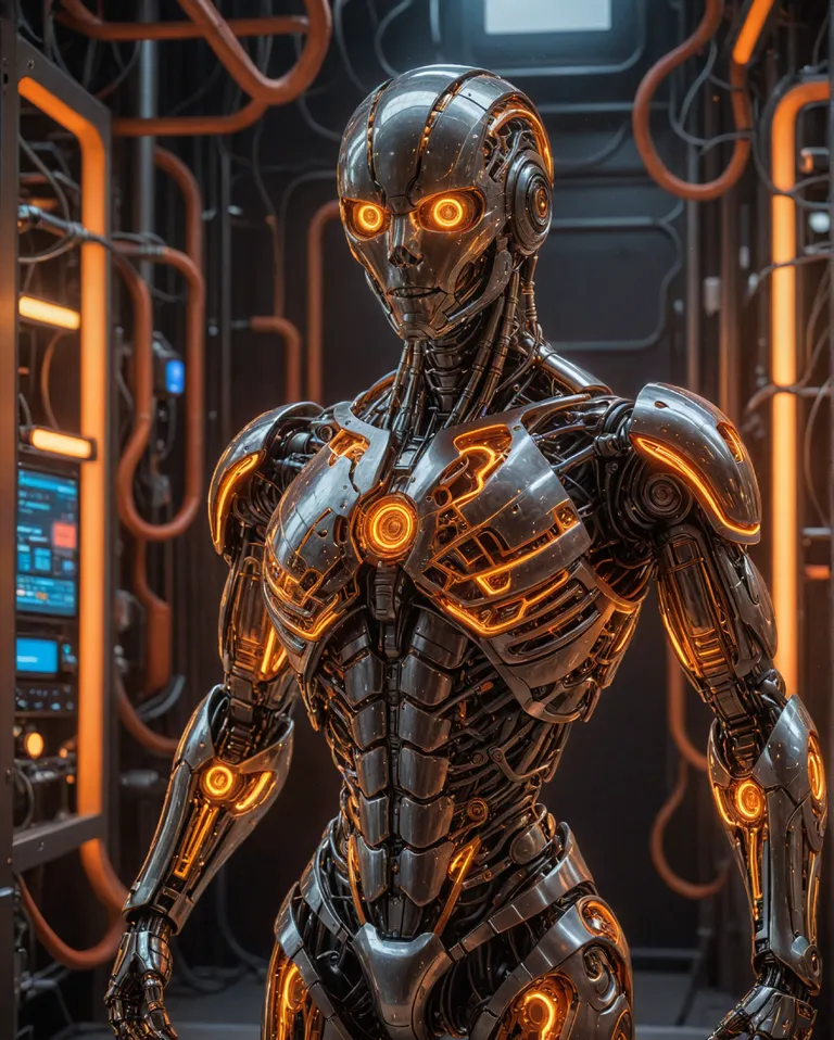 Translucent Robot Body