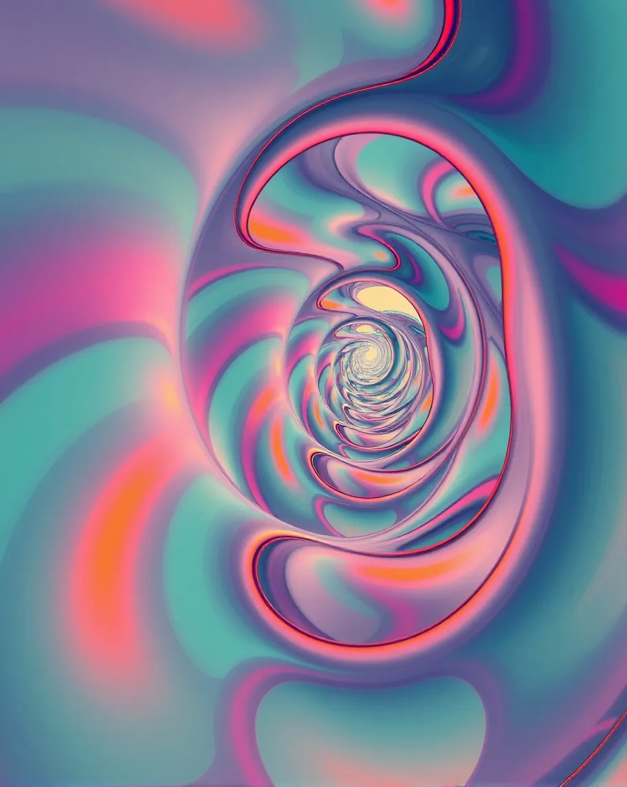 A captivating, fractal design As - Free AI Photo Generator - starryai