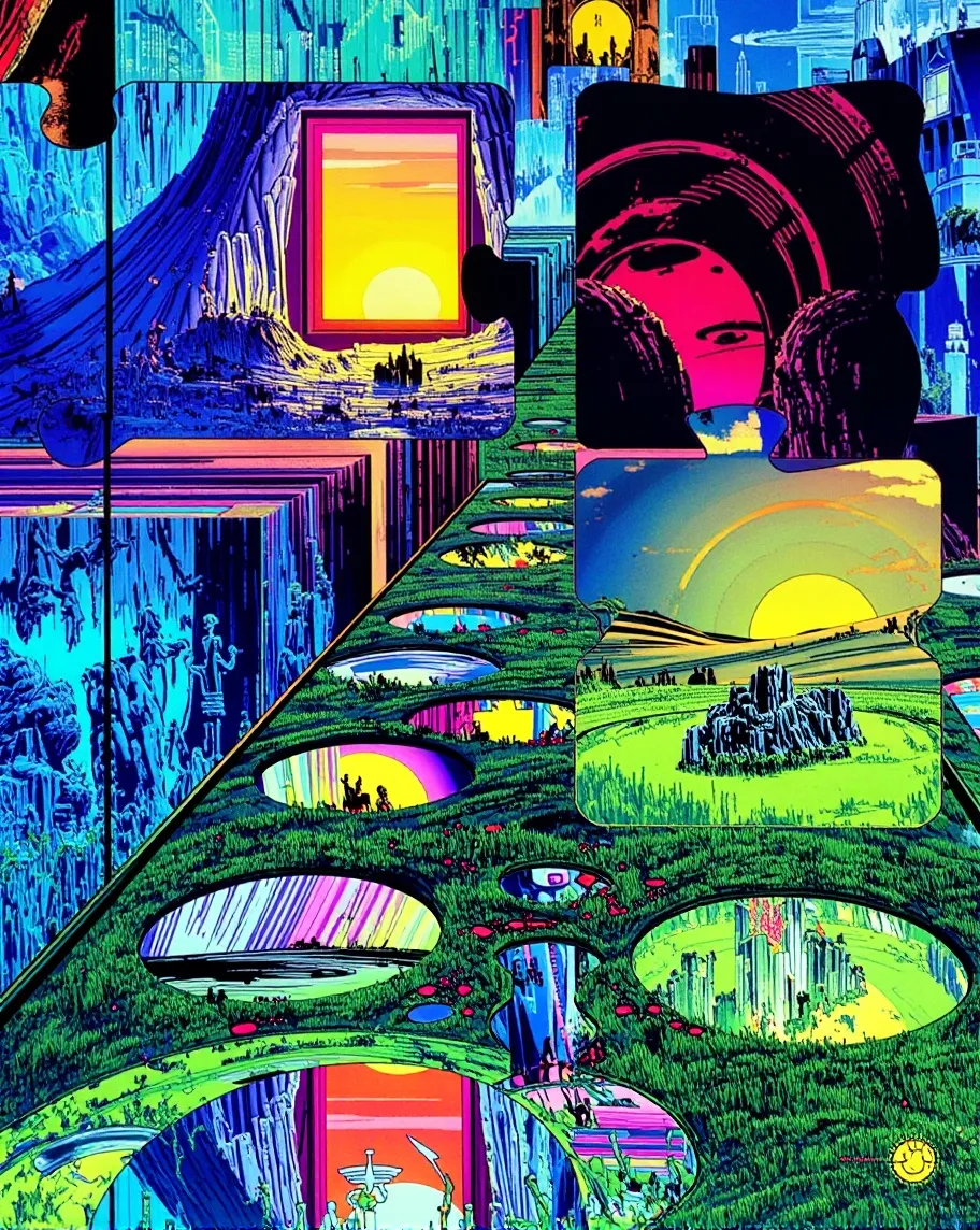 A fascinating surreal display - Free AI Photo Generator - starryai