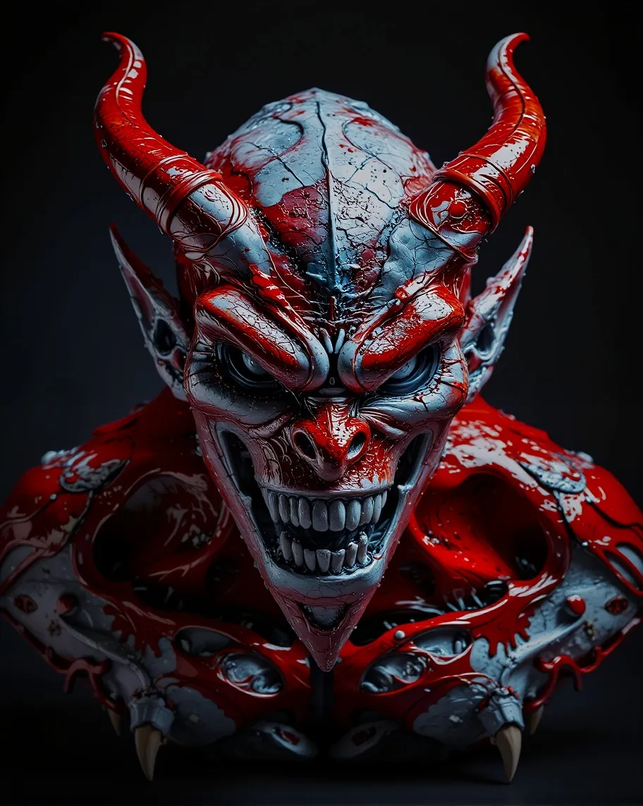 Leavin’ this demon. 🏃🏻👹 - Free AI Photo Generator - starryai