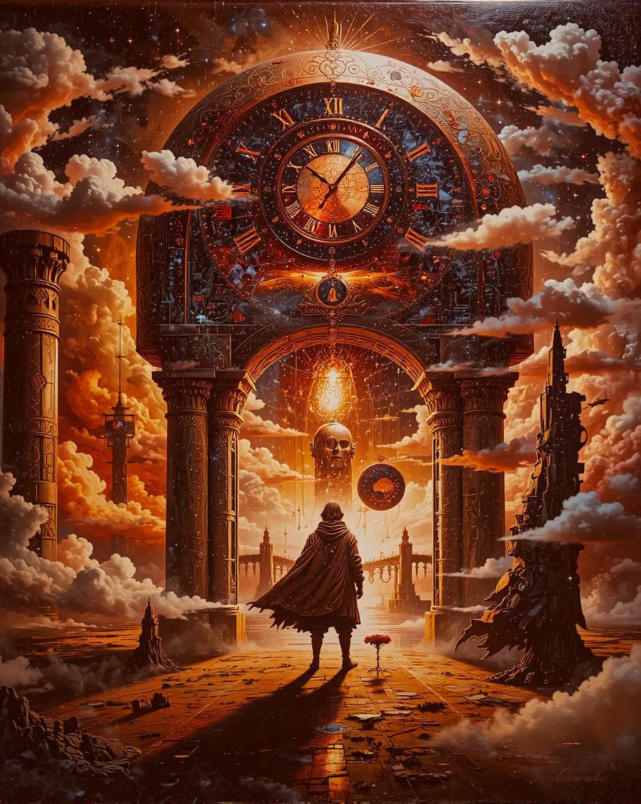 "In a realm where dreams reality, - Free AI Photo Generator - starryai