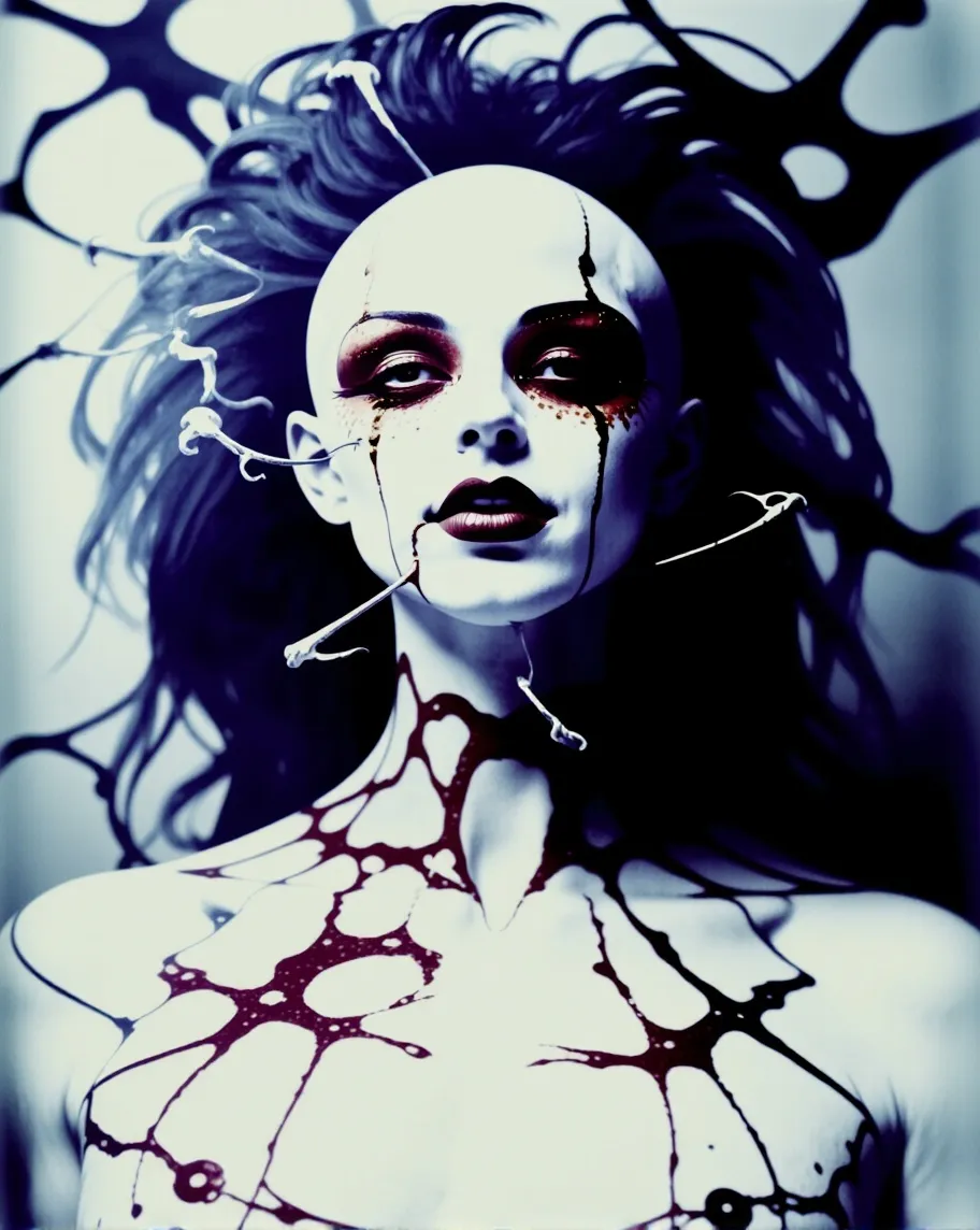 Disturbing Design String games you can play Satan . - Free AI Photo Generator - starryai