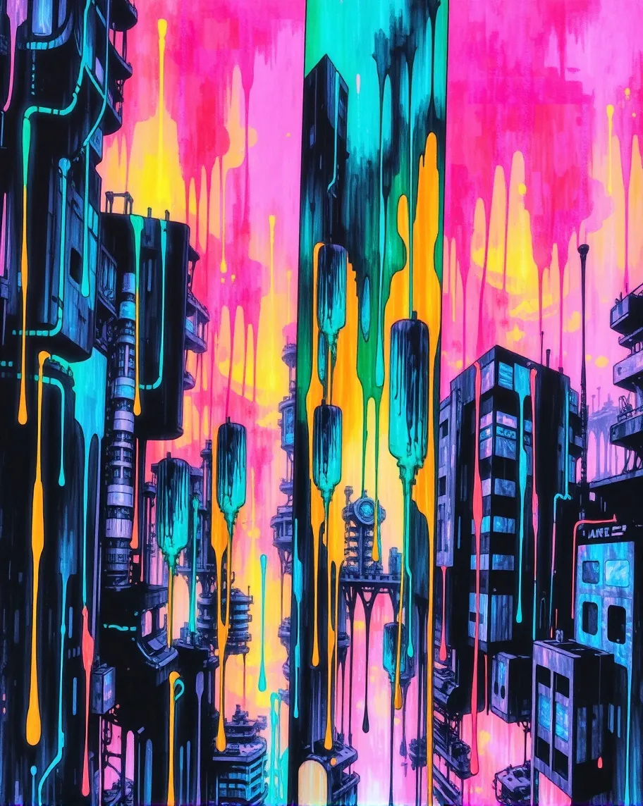 Dive into a dreamscape where city - Free AI Photo Generator - starryai