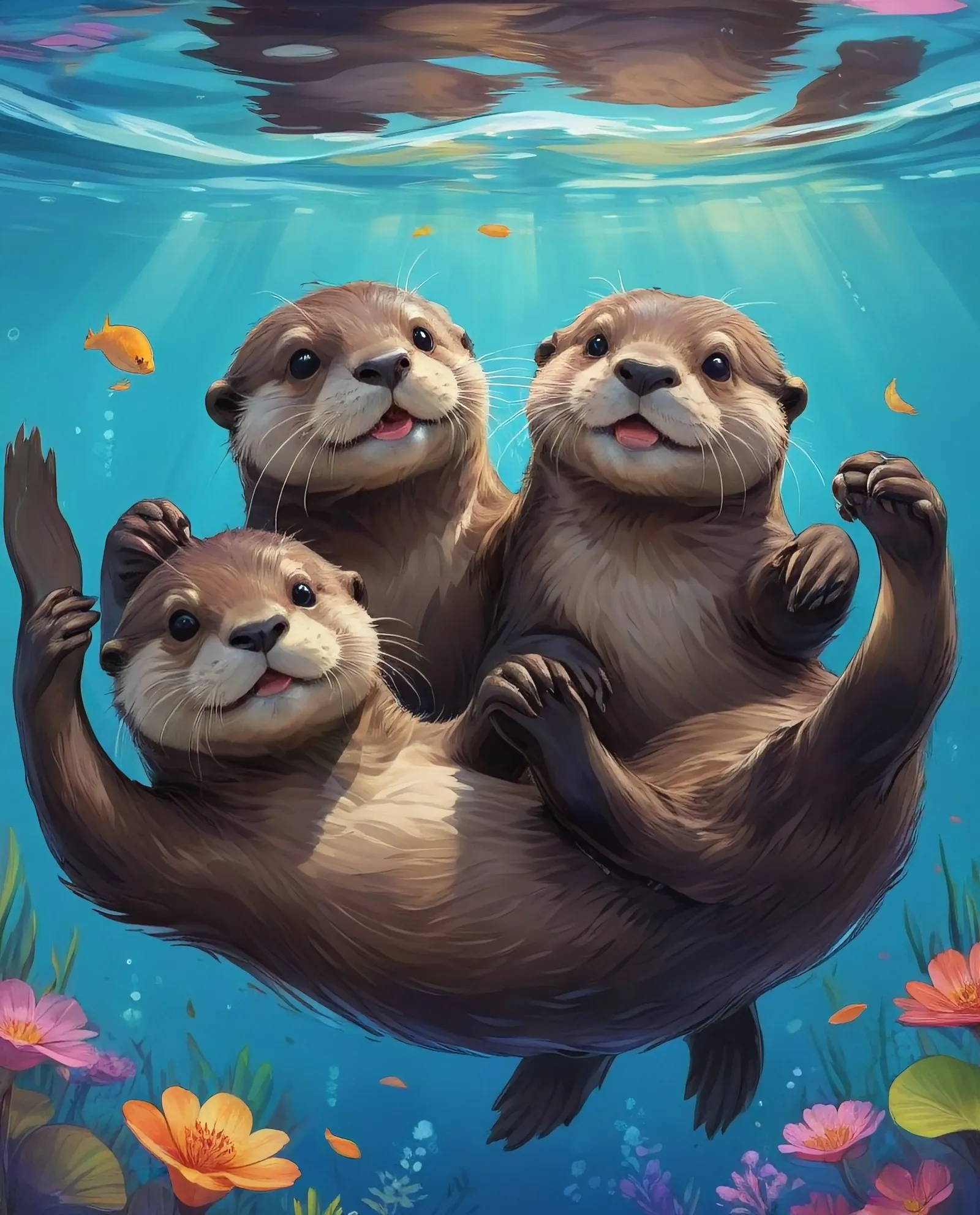 Dive into whimsical world these - Free AI Photo Generator - starryai