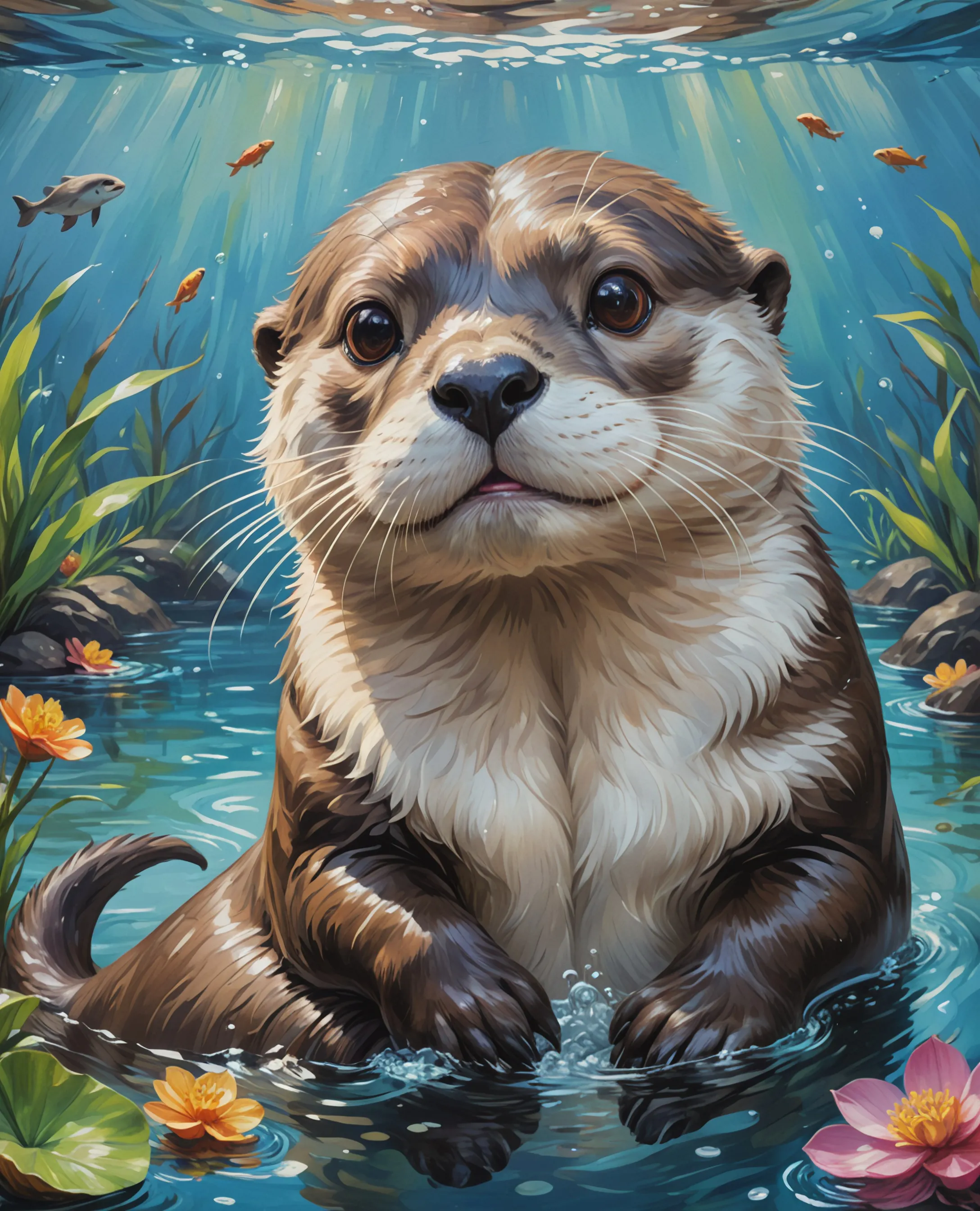Dive into whimsical world these - Free AI Photo Generator - starryai
