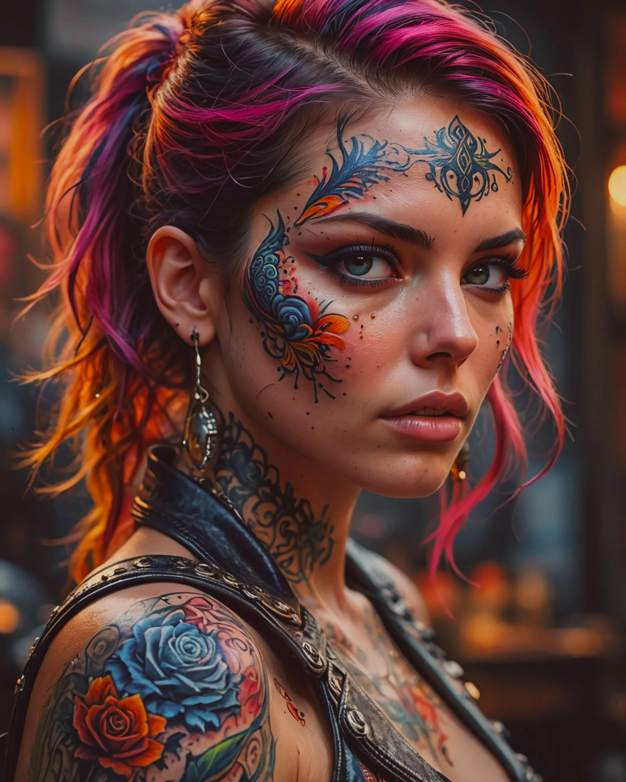 a stunning portrait a gorgeous - Free AI Photo Generator - starryai
