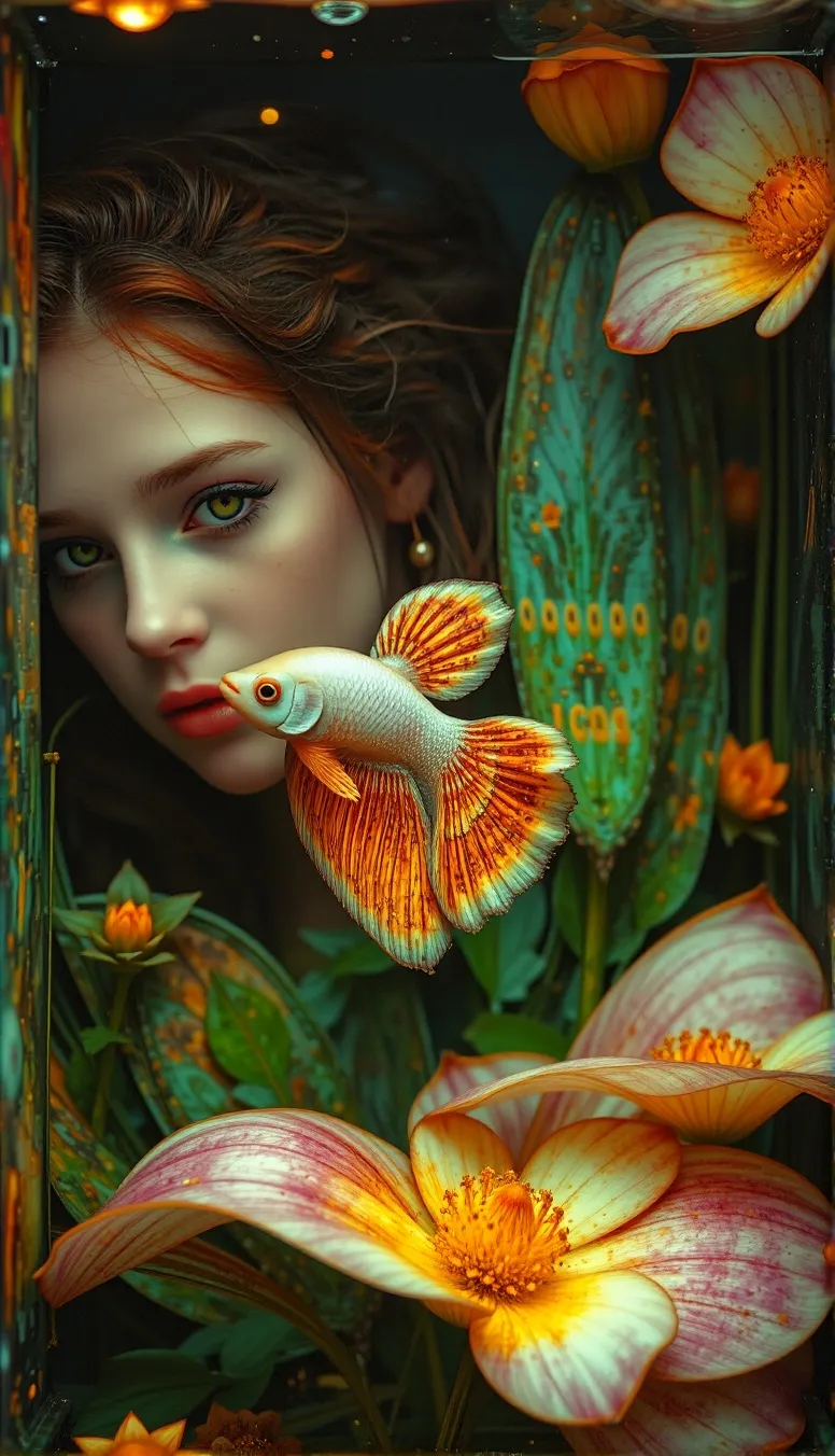 Beautiful young girl lives a room - Free AI Photo Generator - starryai