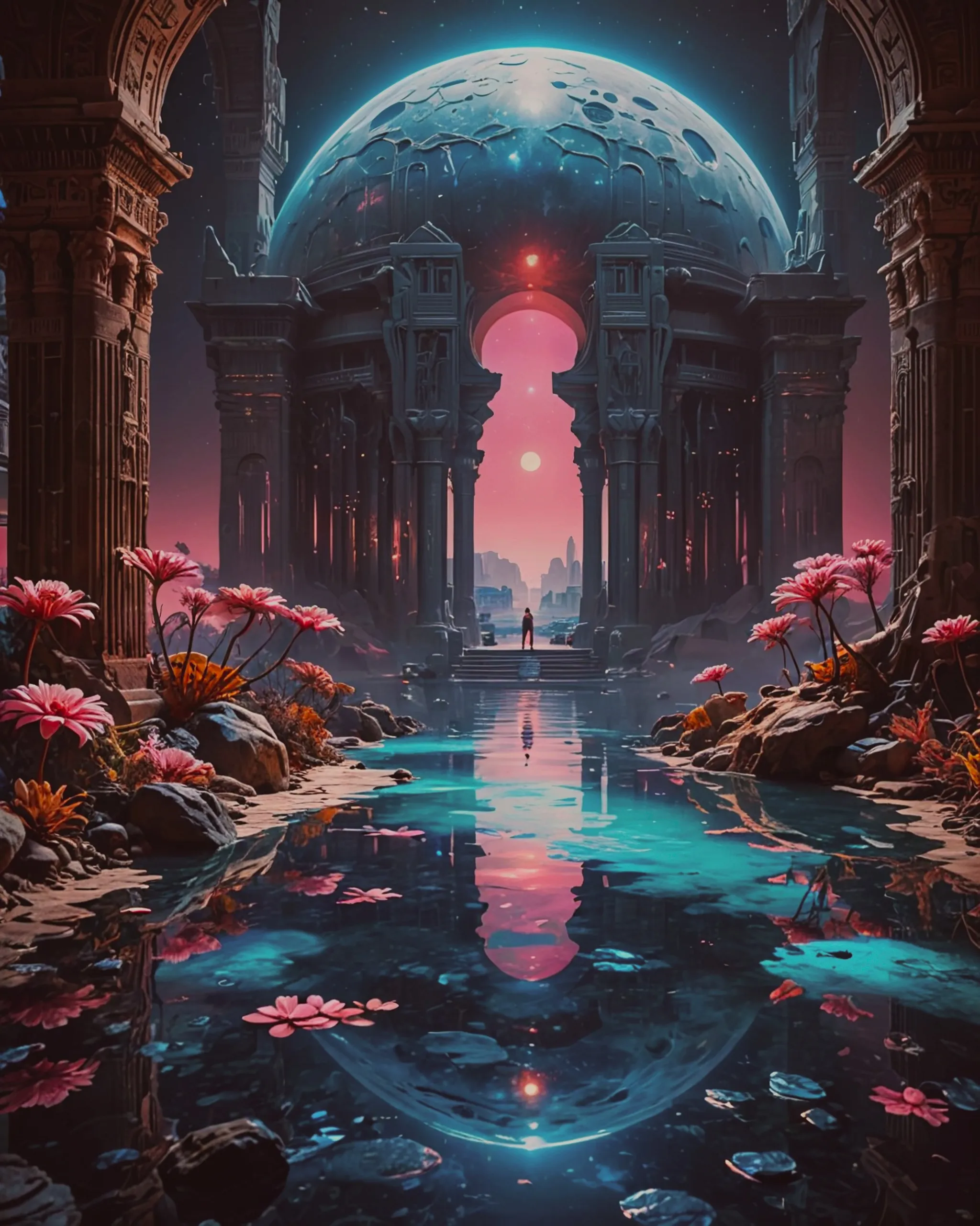 Between Time & Space - Free AI Photo Generator - starryai
