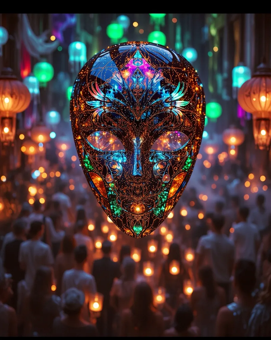 Prismatic Phantom” A mysterious - Free AI Photo Generator - starryai