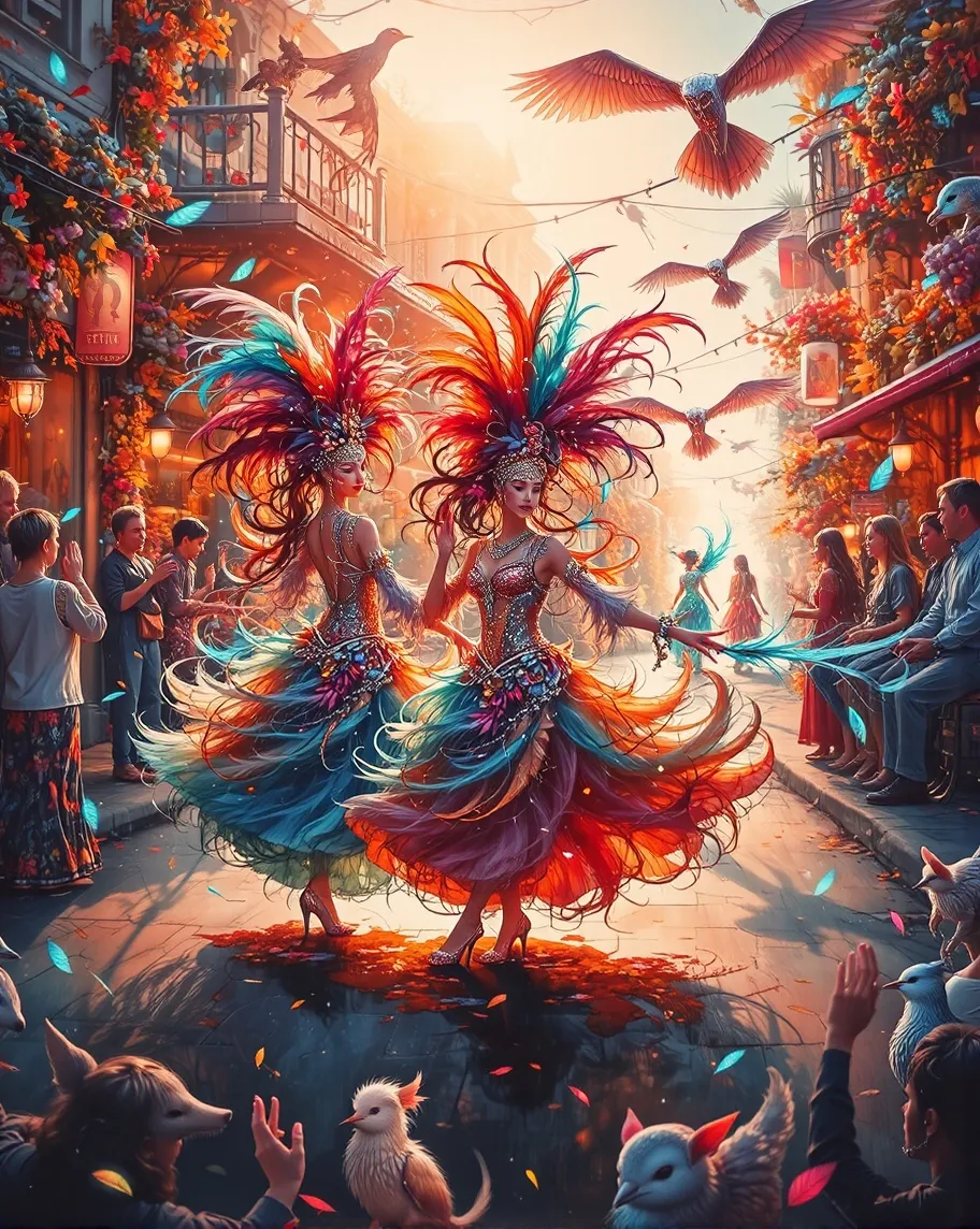 "A vibrant digital painting a as - Free AI Photo Generator - starryai